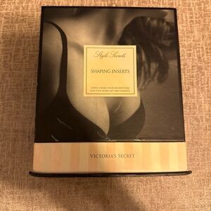 Victoria's Secret Pink & Cream Shaping Inserts Box
